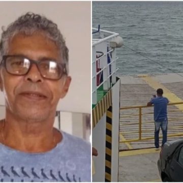 Passageiro se desequilibra ao fazer selfie e cai de ferry-boat na Baía de Todos-os-Santos