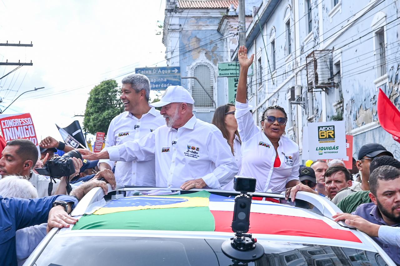 Jerônimo Rodrigues, Lula e Margareth Menezes
