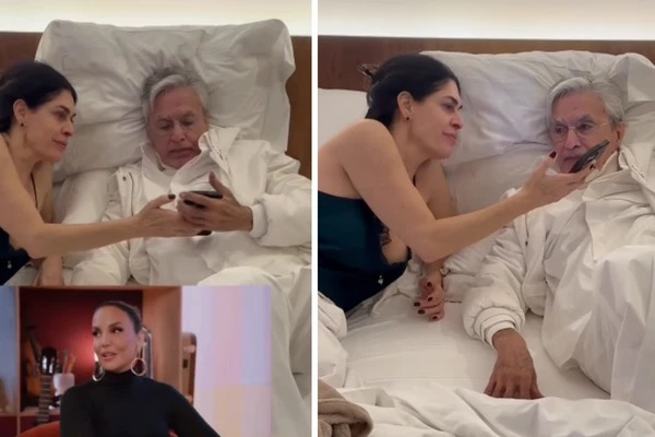 Caetano Veloso reage a Ivete Sangalo cantando sua música: ‘Apaixonado’