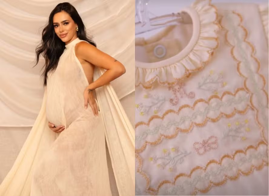 Grávida, Bruna Biancardi mostra detalhes do enxoval de maternidade da filha Mel