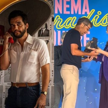 Eleito Melhor Ator em Cannes, Wagner Moura recebe prêmio durante evento em Paris