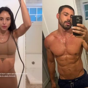 Cauã Reymond mantém relacionamento discreto com modelo há um ano