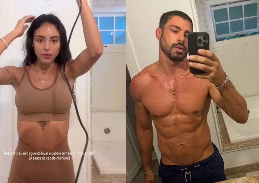 Cauã Reymond mantém relacionamento discreto com modelo há um ano