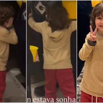 Caçula de Giovanna Ewbank e Bruno Gagliasso ganha festa em casa e recebe ‘visita surpresa’