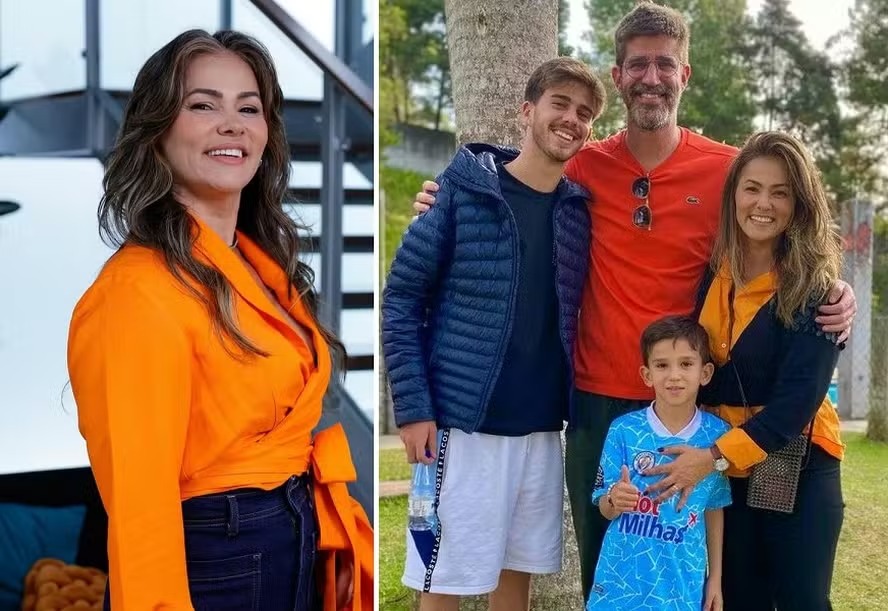 Suzana Alves deixa de seguir Flávio Saretta e enteado que ela chamava de filho