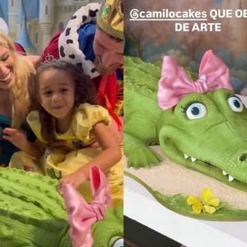 Festa da filha de Karol Lima e Militão teve bolo de R$ 8,4 mil foi feito por campeão de reality