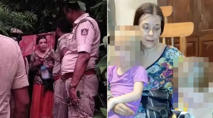 Russa e duas filhas são achadas após viverem isolada sete anos em caverna na Índia