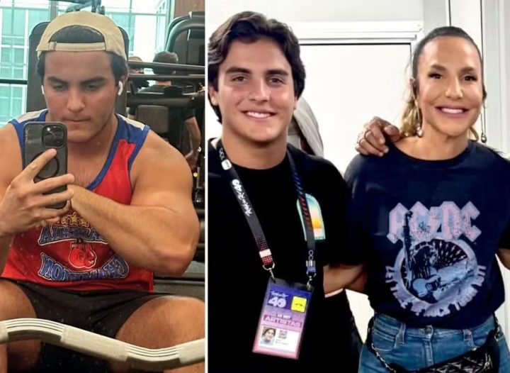 Com 1,85m de altura aos 15 anos, filho de Ivete Sangalo pratica cinco esportes