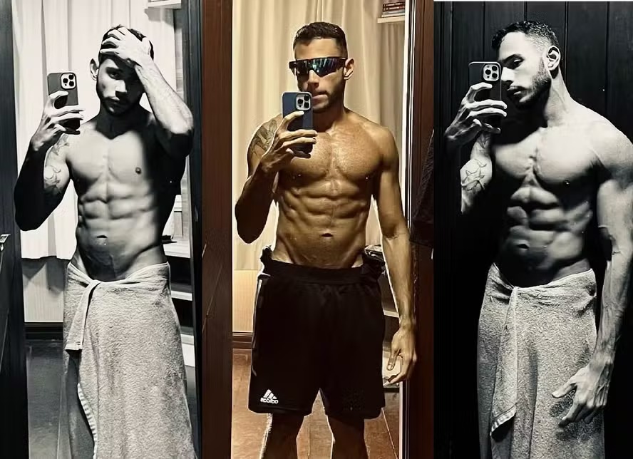 Filho de Popó, Juan Freitas termina namoro com advogado e exibe corpo musculoso na web