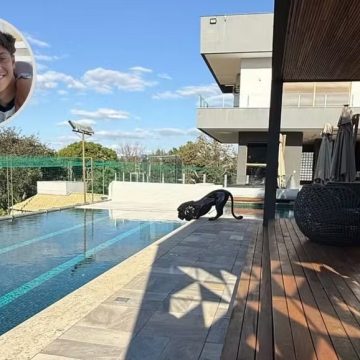 Filho de Hulk Paraíba mostra mansão de R$ 6 milhões do jogador em BH