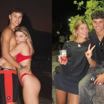Filha modelo de Du Moscovis namora estrela do TikTok: ‘Minha mulher’
