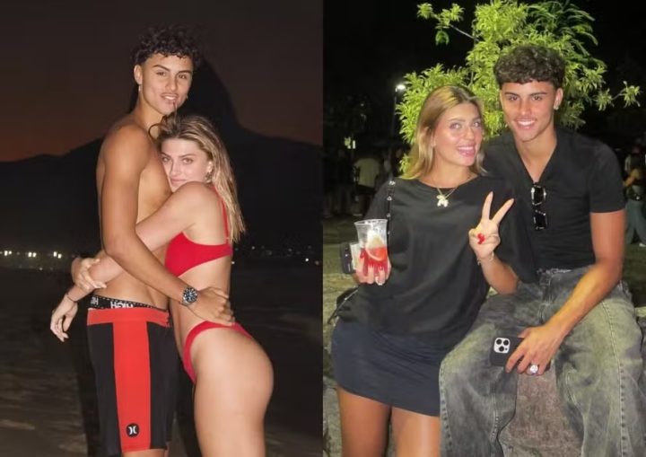 Filha modelo de Du Moscovis namora estrela do TikTok: ‘Minha mulher’