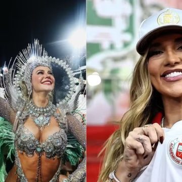 Paolla Oliveira fala sobre passar o posto de rainha de bateria para Virginia Fonseca