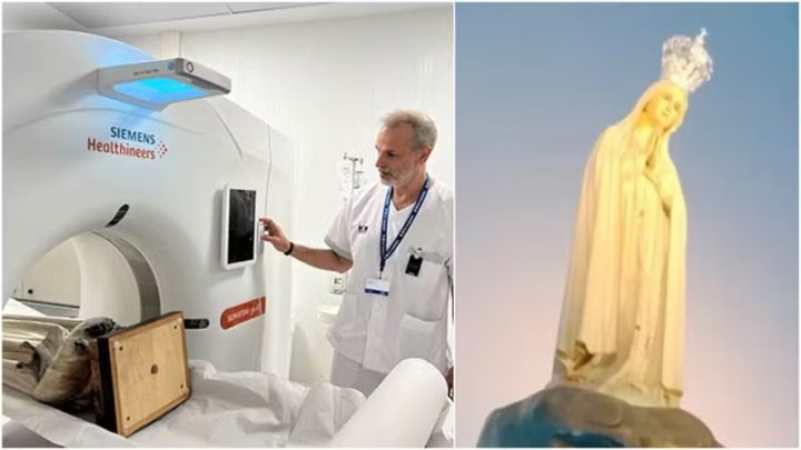 Exame em imagem de Nossa Senhora da Fátima revela pequena cápsula escondida