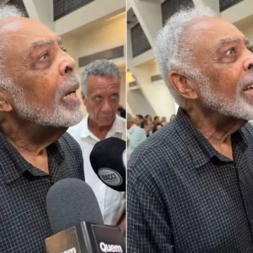 Gilberto Gil homenageia Preta Gil em missa de sétimo dia: “A partida dela contribuiu para sermos mais amorosos”
