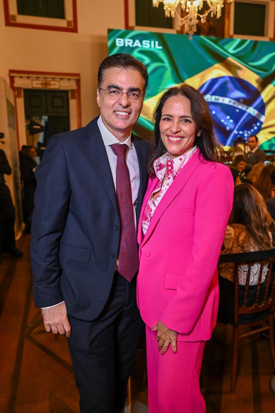 Glauco Campos e Juliana Madeira