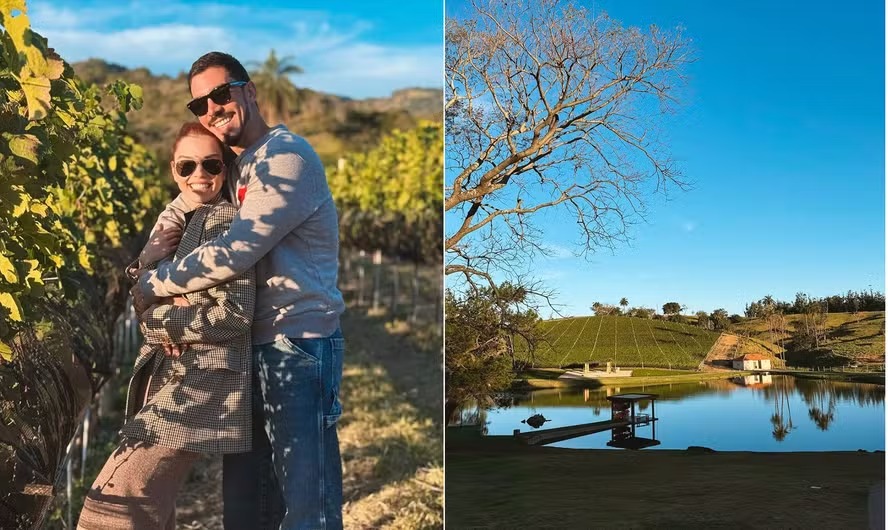 Giovanna Lancellotti investe em vinícola e celebra primeira safra: ‘Servi no casamento’