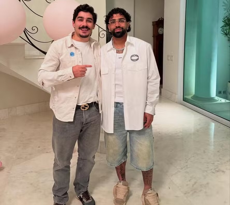 Amigo posta chá revelação na casa de Gabigol e Rafaella e levanta suspeitas