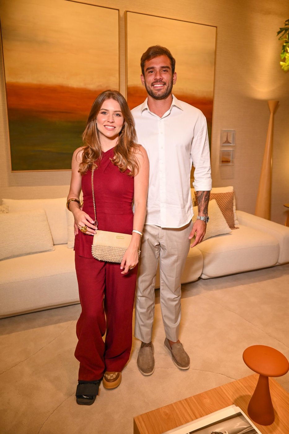 Bruna Milcent e Leonardo Ferreira