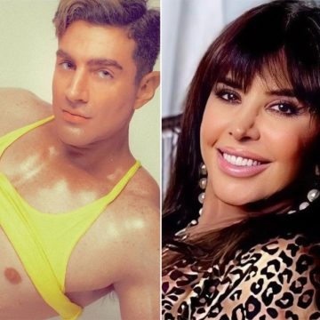 Filho de Claudia Alencar faz ensaio inspirado em ícones LGBTs e ganha elogio da mãe: ‘Orgulho’