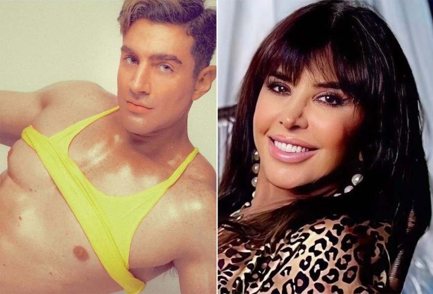 Filho de Claudia Alencar faz ensaio inspirado em ícones LGBTs e ganha elogio da mãe: ‘Orgulho’