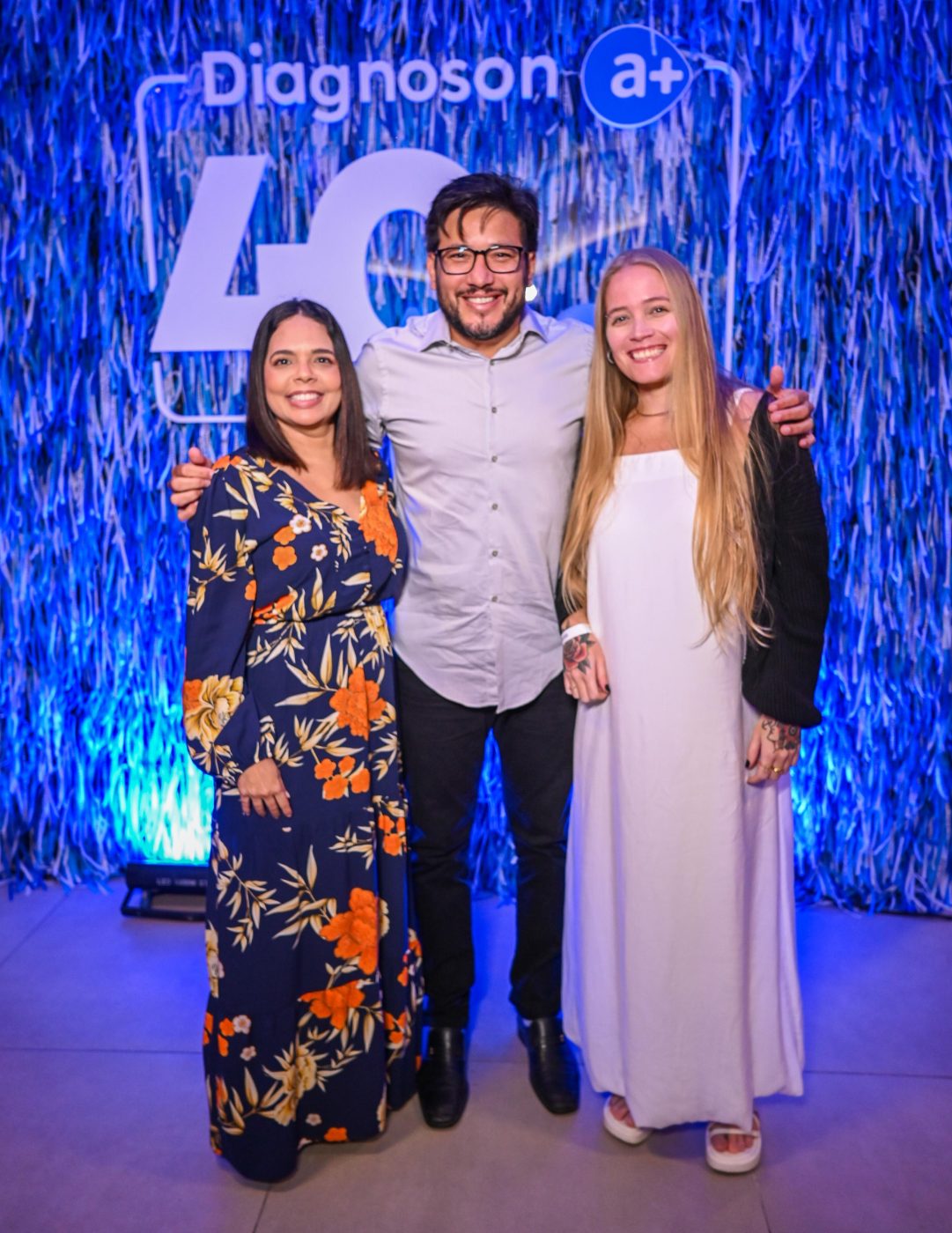 Suelen Matos, Tiago Lima e Isadora Tavares