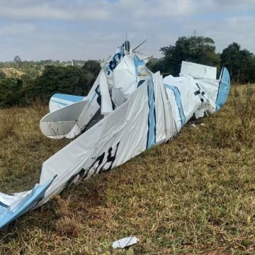 Queda de avião no interior de São Paulo deixa duas pessoas mortas, segundo bombeiros