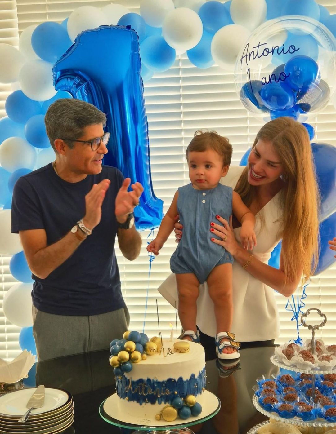 ACM Neto celebra o primeiro aniversário do filho caçula, Antonio Carlos