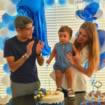 ACM Neto celebra o primeiro aniversário do filho caçula, Antonio Carlos