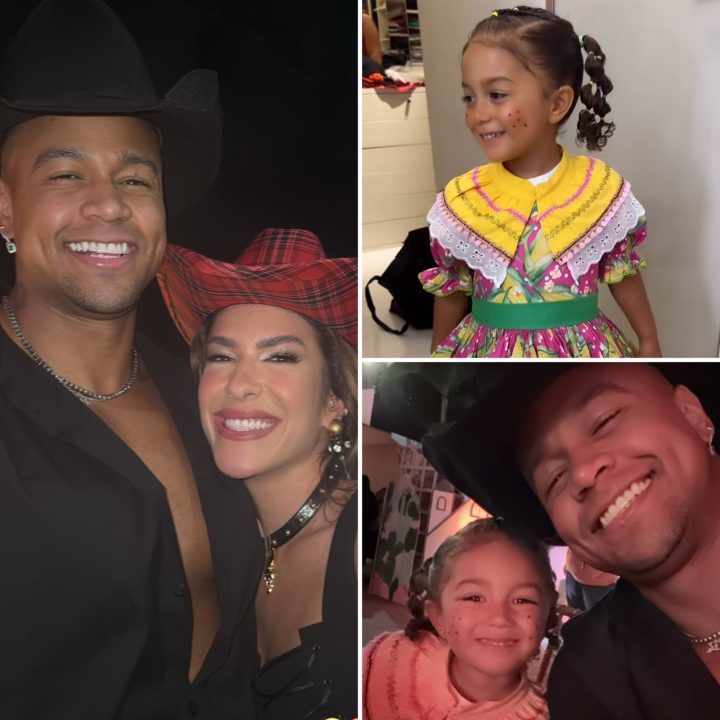Léo Santana e Lore Improta fazem festa junina fora de época em Salvador