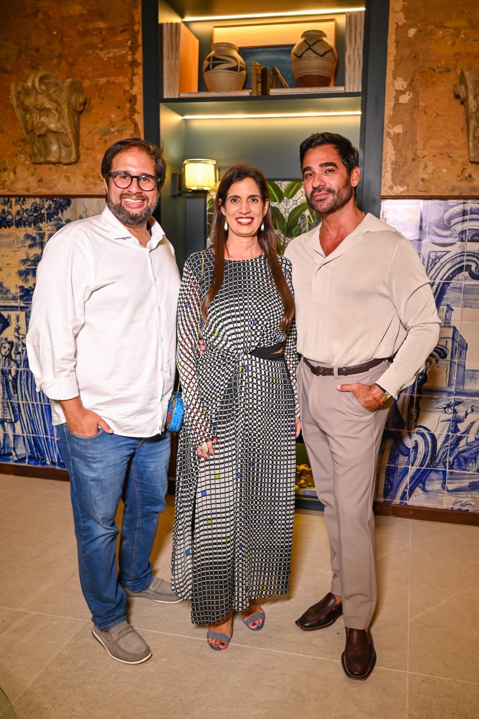 Adriano Guedes, Fernanda Bahia e Marlon Gama