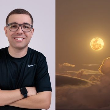 Foto de lua cheia feita por baiano ganha destaque em site da Nasa