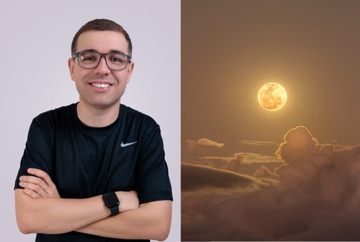 Foto de lua cheia feita por baiano ganha destaque em site da Nasa