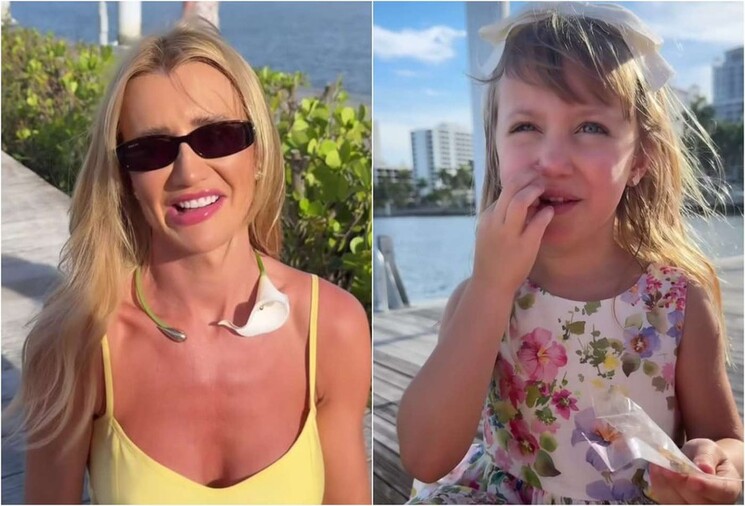 Filha de Ana Paula Siebert e Roberto Justus surpreende ao comer gafanhotos: ‘É bom’