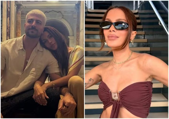 Anitta posa com namorado e exibe ‘novo rosto’ em Roma
