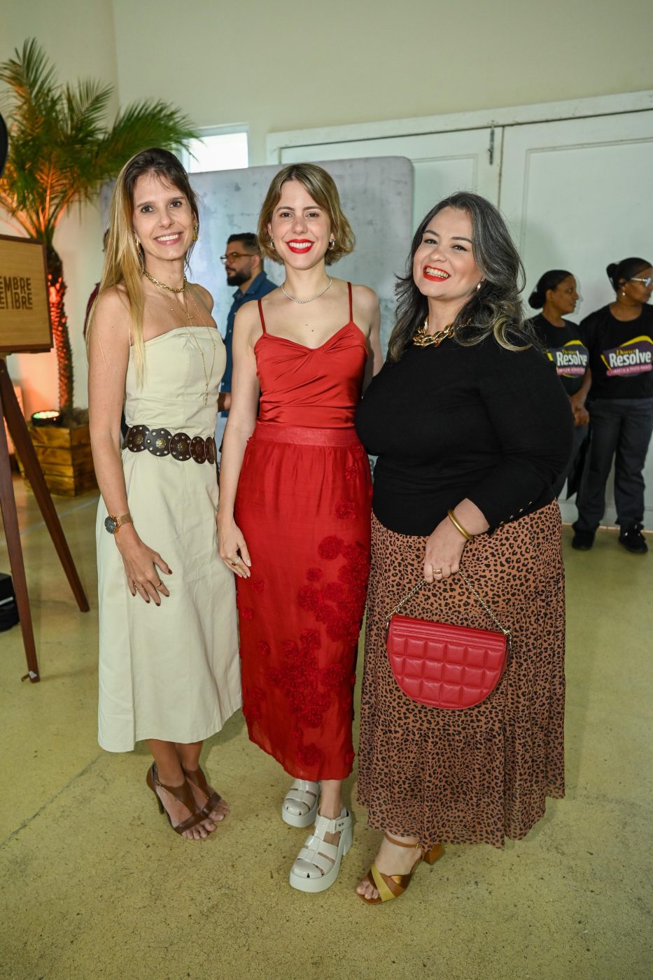 Taciana Leal, Eduarda Dubeux e Izabella Sampaio