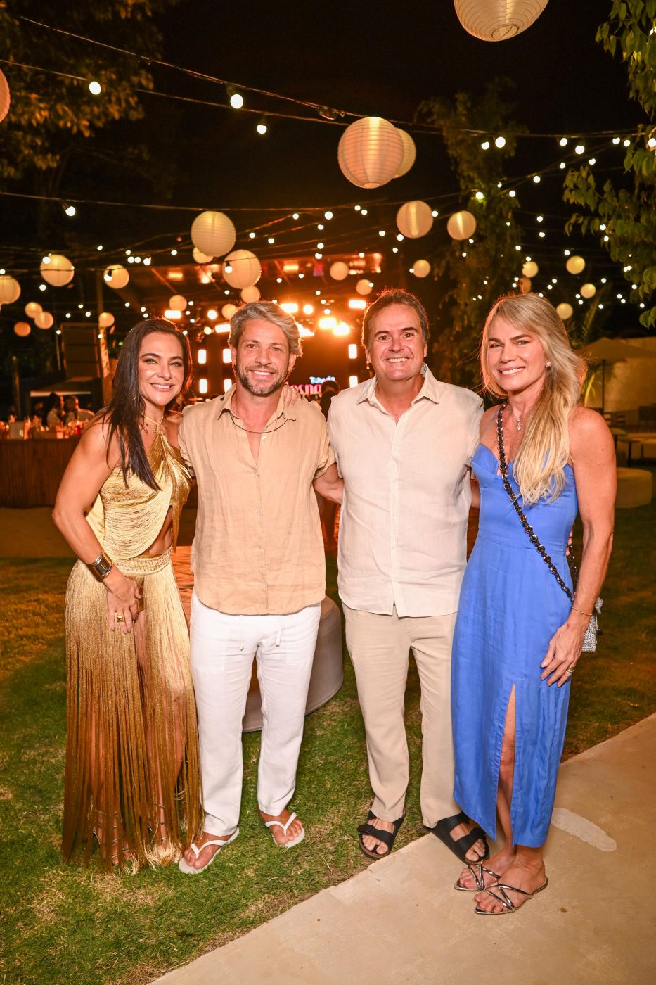 Mariana Lisbôa, Preto Casagrande, Ricardo Chaves e Patrícia Linhares
