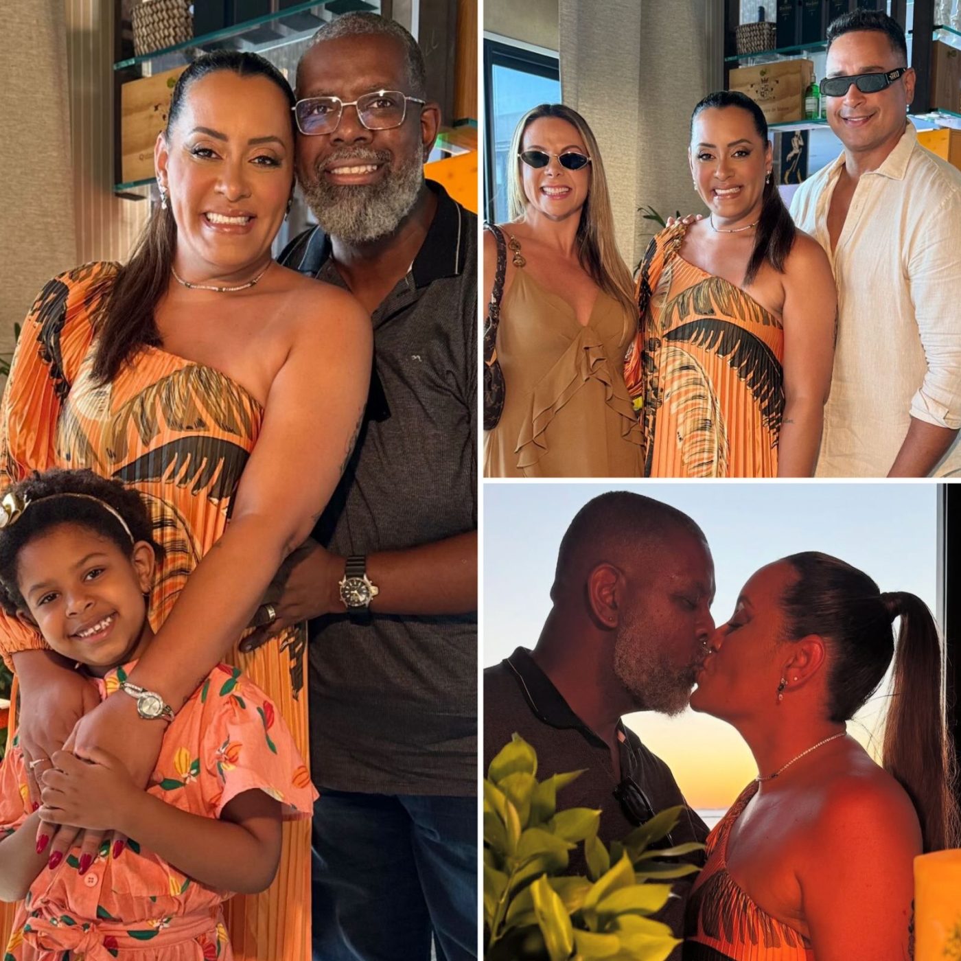 Esposa de Péricles comemora aniversário em Salvador ao lado de amigos e família