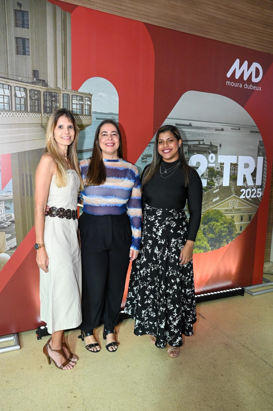 Tarcila Leal, Alice Thomé Latorre e Larissa Santana
