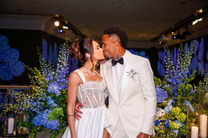 Tainá Castro e Eder Militão se casam em cerimônia milionária em São Paulo; veja fotos