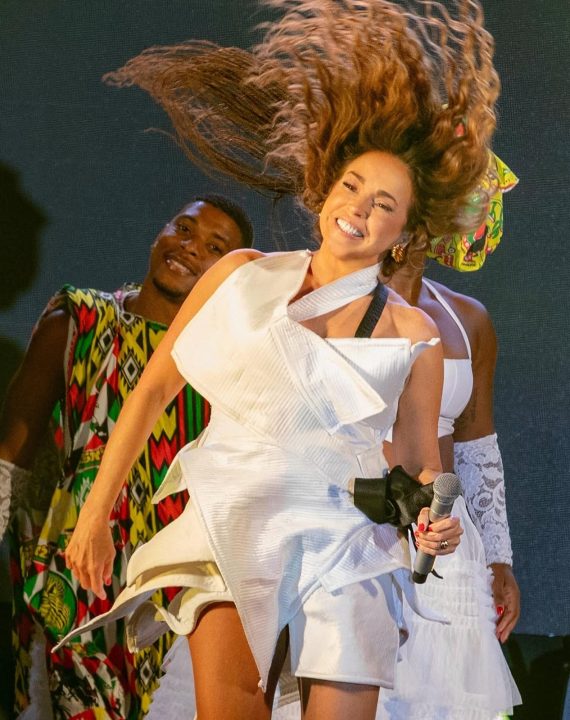 Aos 60 anos, Daniela Mercury é homenageada pelo Ecad com ranking de suas músicas mais tocadas e regravadas