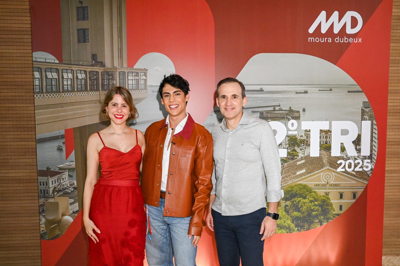 Eduarda Dubeux, Felipe Theodoro e Fernando Amorim
