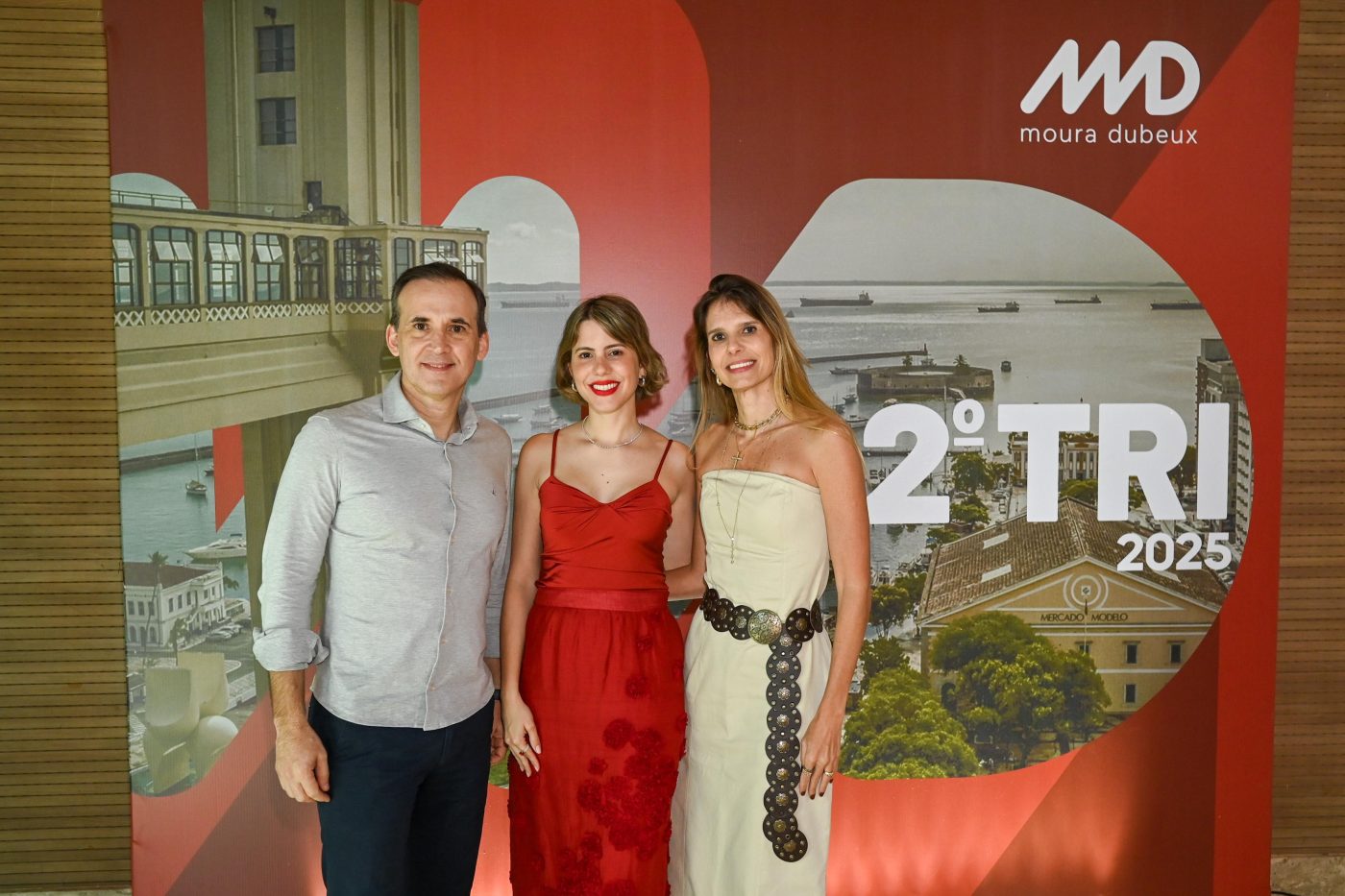 Fernando Amorim, Eduarda Dubeux e Taciana Leal