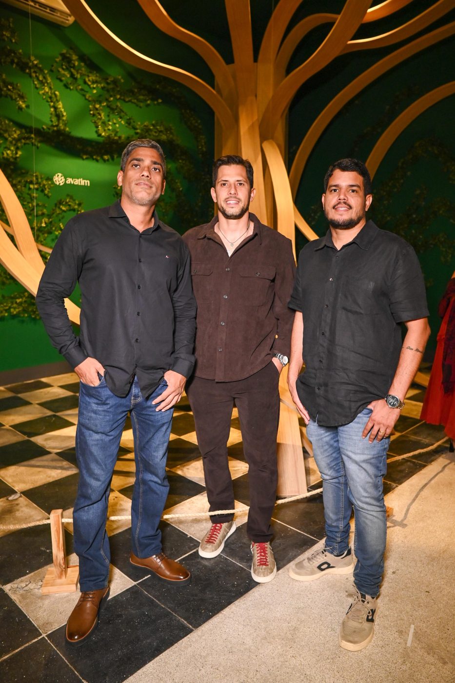 Charles Ferraz, Tiago Bertolazzi e Vitor Barreto