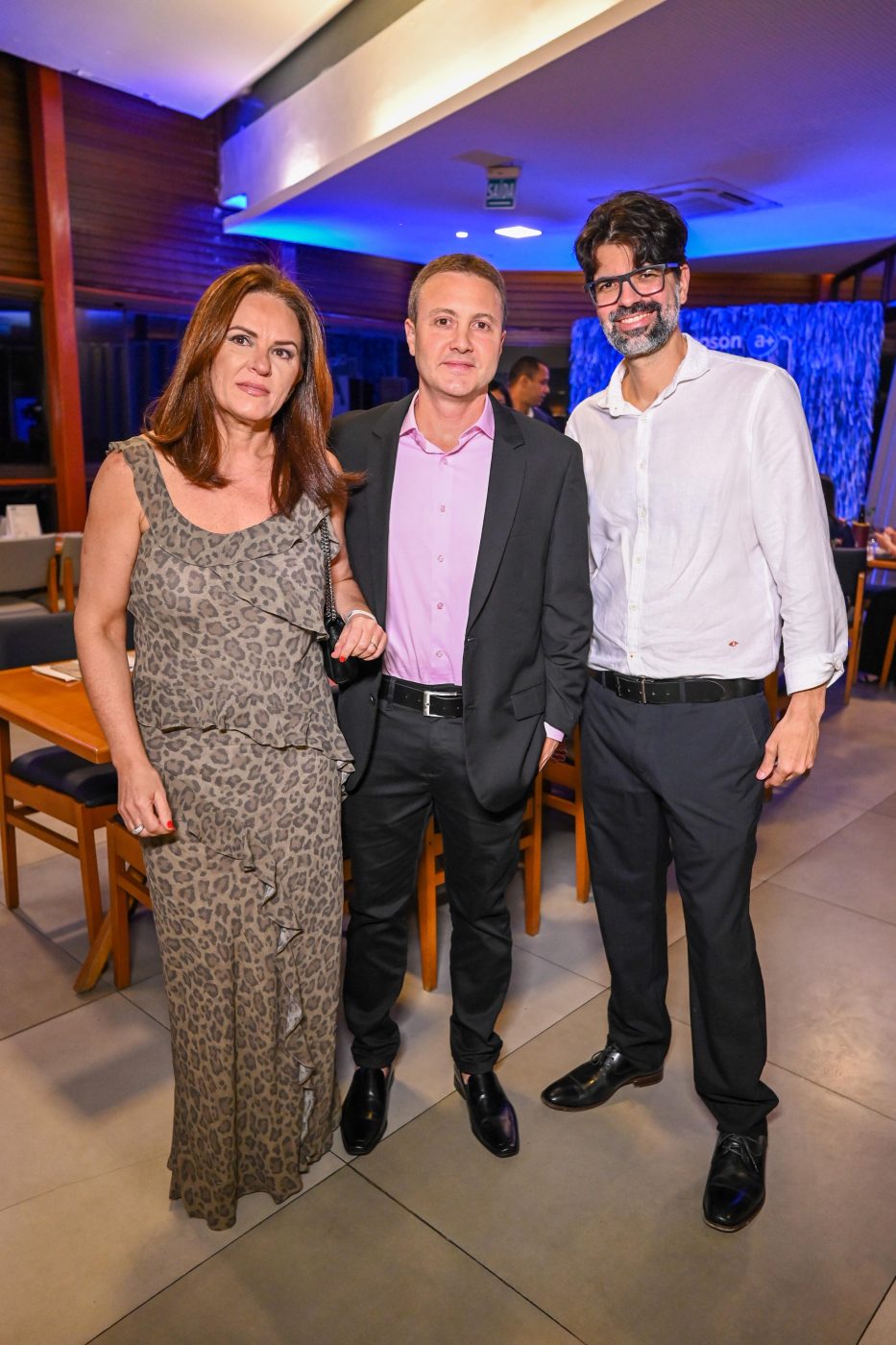 Claudia Lacerda, Glauber Branco e Wilson Bruno