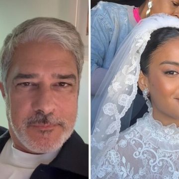 William Bonner brinca ao receber convite para o casamento de Maria de Fátima em ‘Vale Tudo’: “Vantagens”