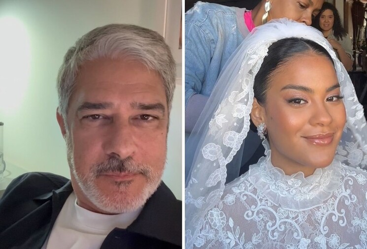 William Bonner brinca ao receber convite para o casamento de Maria de Fátima em ‘Vale Tudo’: “Vantagens”
