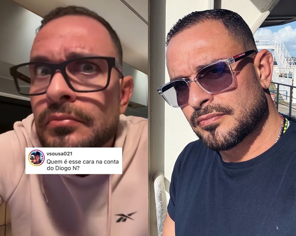 Irreconhecível? Diogo Nogueira assusta fãs com novo visual após passagem pela Bahia