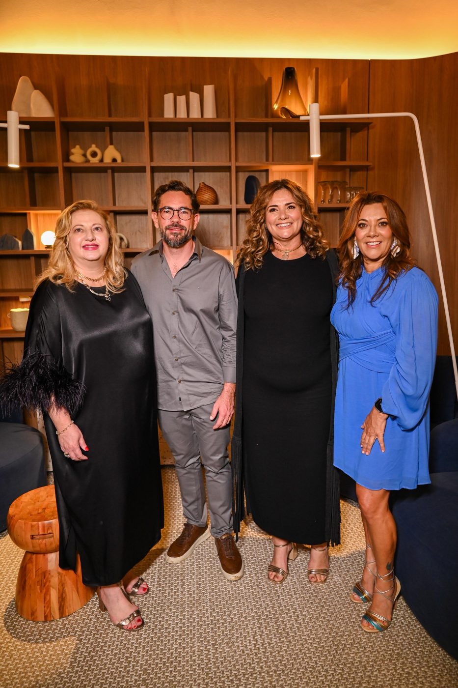 Lídia Abdalla, Andrade Schimmelpfeng, Agnaluce Moureira e Marly Vidal