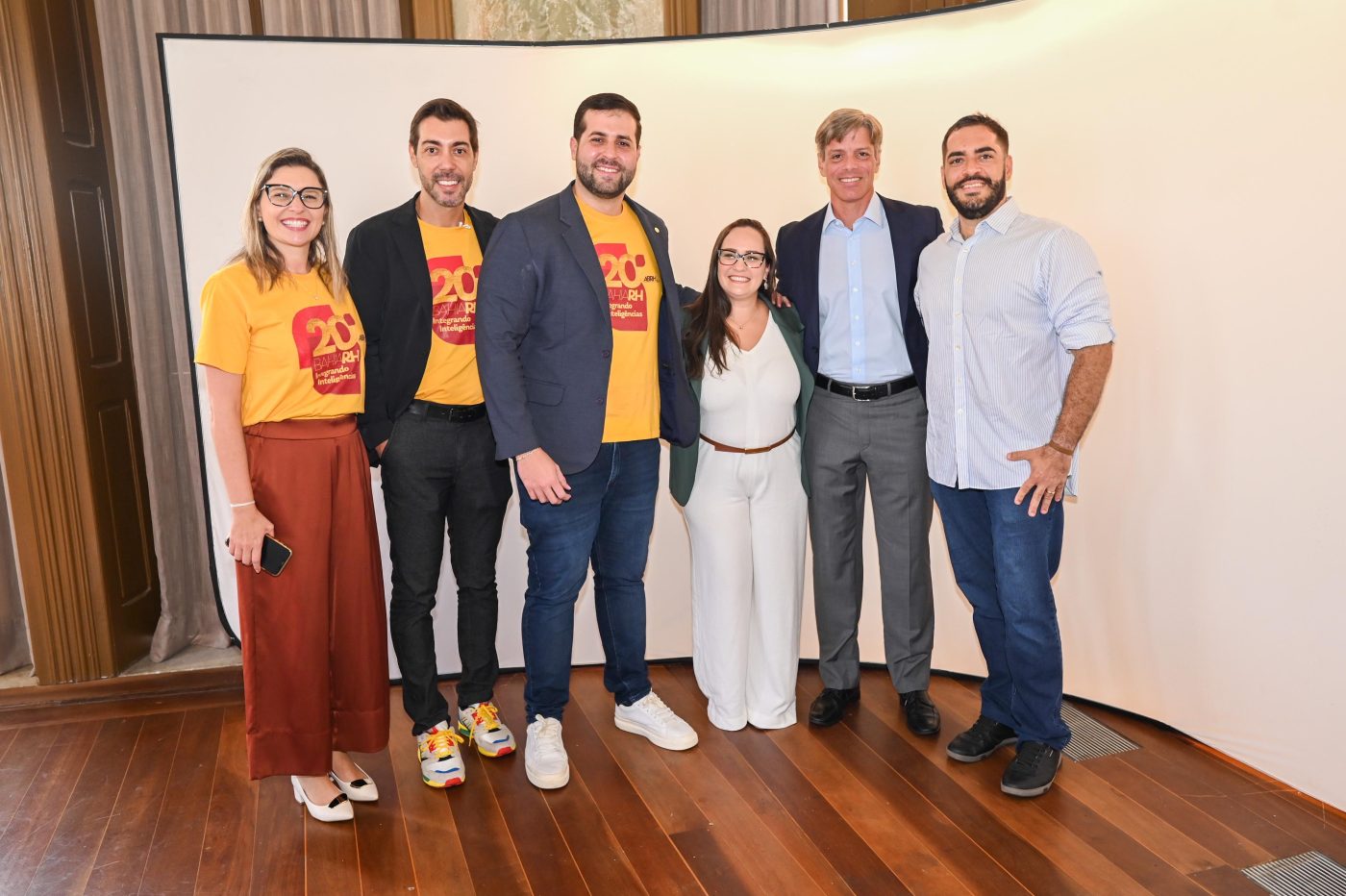 Daniela Facchinetti, Lucas Freire, Vitor Igdal, Manuela Rocha, Eduardo SanJuan e Ricardo Andrade